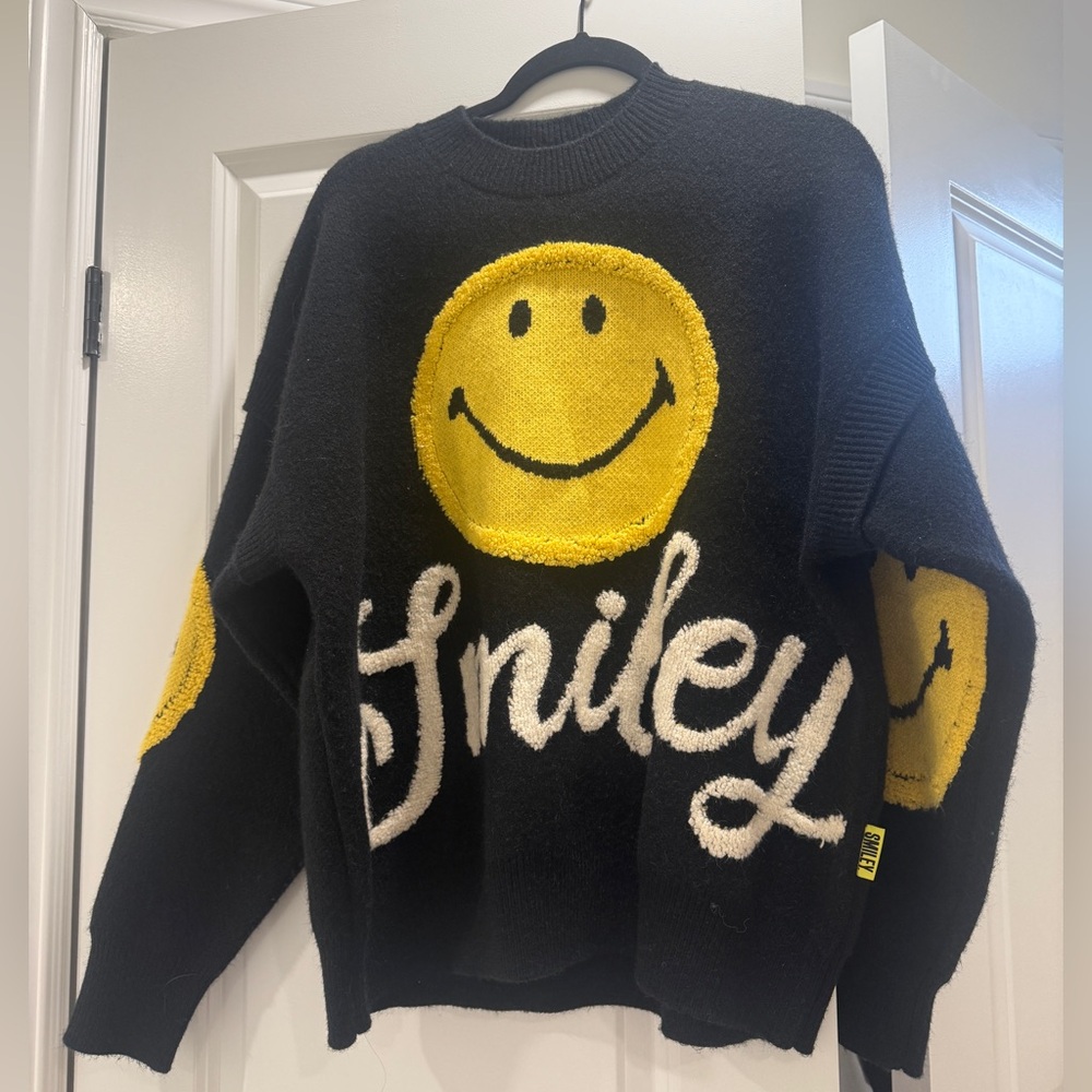 Smiley face sweater